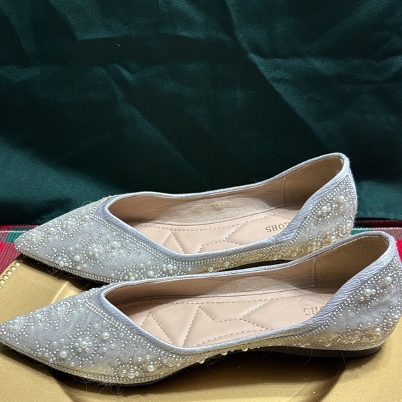 Beaded and Rhinestone Flats by Zqkseohs - Picture 4 of 6